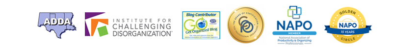 Professional Organizer, Ellen Delap, associations/memberships.